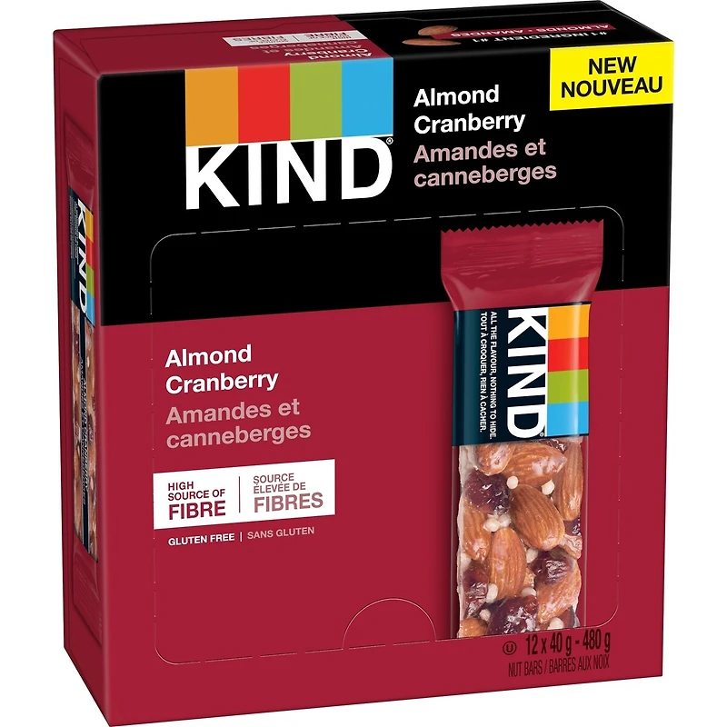 KIND Amandes et canneberges