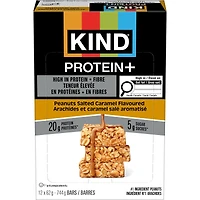 KIND Protein+ Arachides et caramel salé Aromatisé