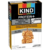 KIND Protein+ Arachides et caramel salé Aromatisé