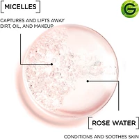 Garnier Micellar Cleansing Water, All-In One Hydrating Makeup Remover + Face Cleanser with Rose Water & Glycerin, Hypoallergenic, Sensitive to Dry Skin, 700 mL