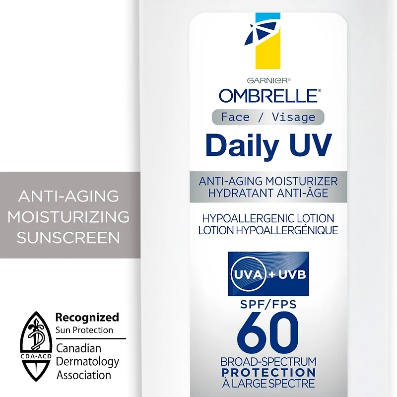 Daily UV Anti-Aging Face Sunscreen Loton SPF 60