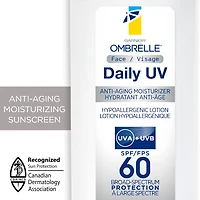 Daily UV Anti-Aging Face Sunscreen Loton SPF 60
