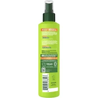 Fructis Sleek & Shine Spray Sans Rinçage 10-en-1 Pour Cheveux Secs et Frisés, Traitement Réparateur et Protection Thermale, Avec Huile d'Argan et Kératine Végétale