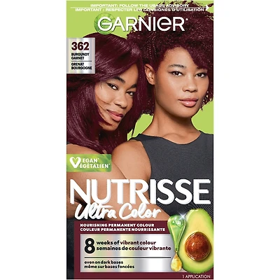 Nutrisse Ultra Color, Permanent Hair Dye, Long-Lasting Vibrant Colour