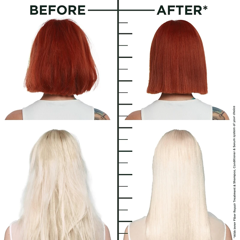 Fructis Hair Filler Traitement Pré-Shampooing Réparateur des Fibres Internes, pour Cheveux Endommagés, Répare et Renforce les Liens Brisés, Remplit les Cheveux de Force à 7 Niveaux