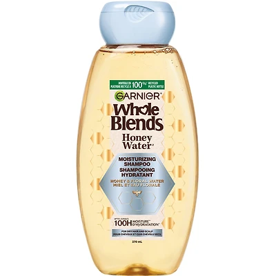 Whole Blends Honey Water Shampooing Hydratant pour Cheveux et Cuir Chevelu Secs