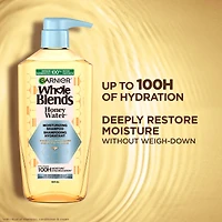 Whole Blends Honey Water Shampooing Hydratant pour Cheveux et Cuir Chevelu Secs