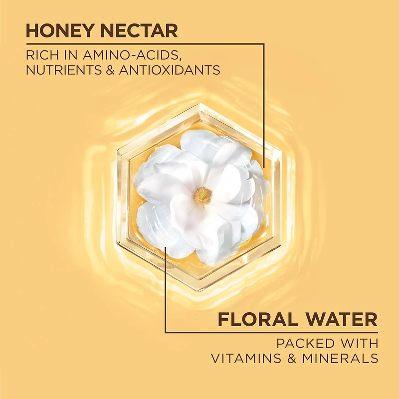 Whole Blends Honey Water Shampooing Hydratant pour Cheveux et Cuir Chevelu Secs