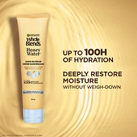 Whole Blends Honey Water Crème sans Rinçage Hydratante pour Cheveux et Cuir Chevelu Secs
