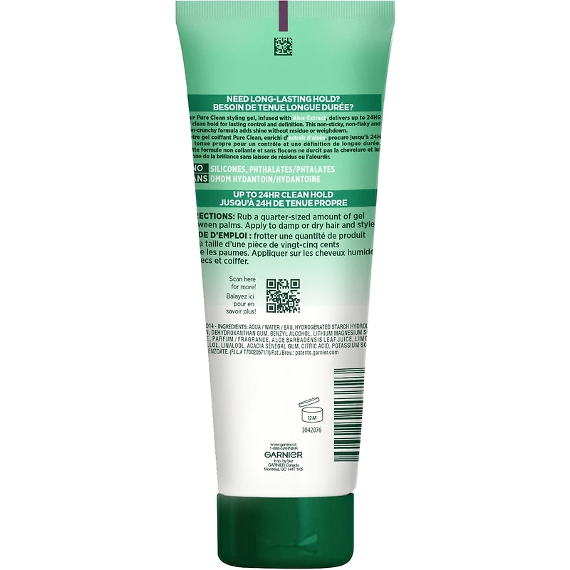 Gel coiffant Style Pure Clean Fructis