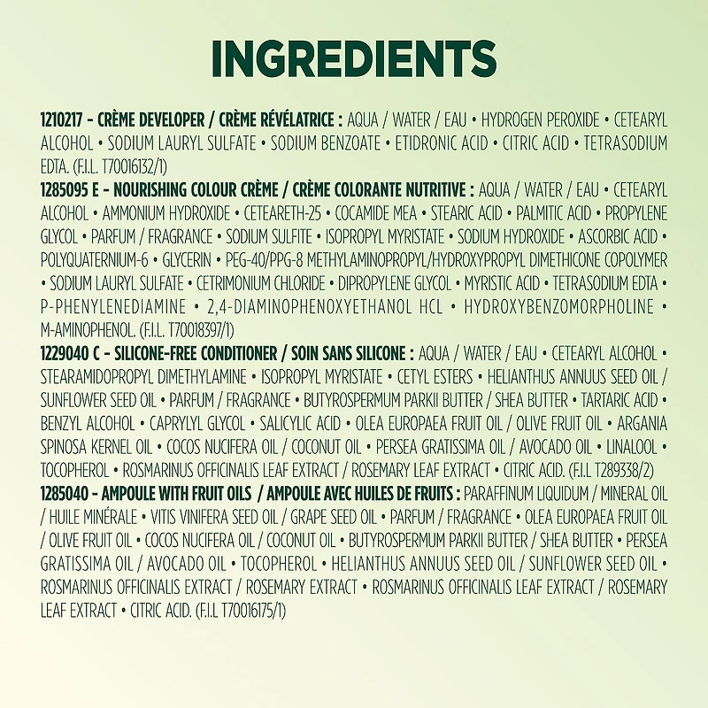 Nutrisse Ultra Crème, Permanent Hair Dye, 100% Grey Coverage