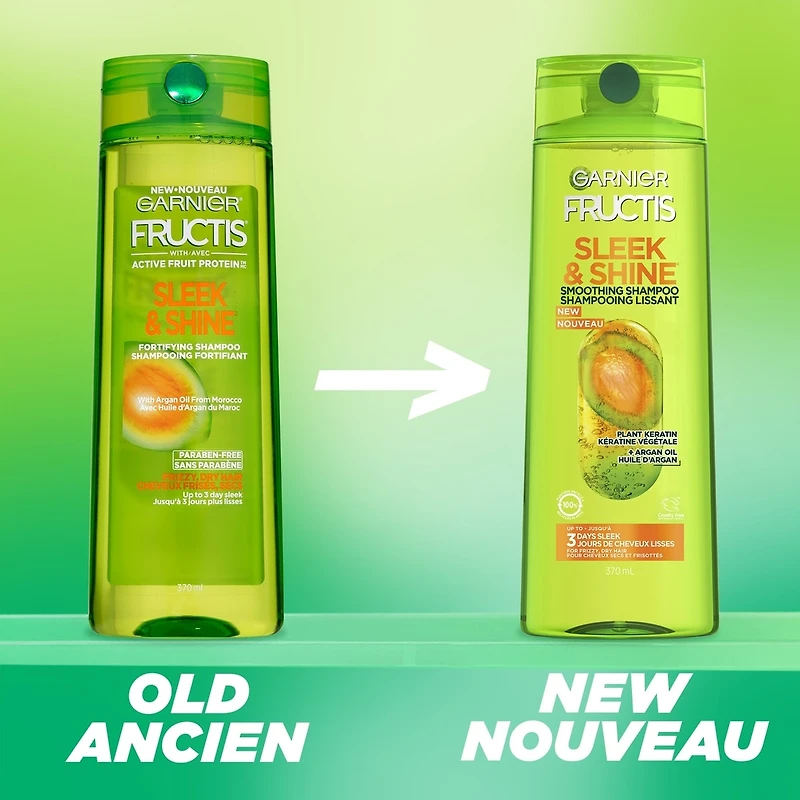 Fructis Sleek & Shine shampooing fortifiant