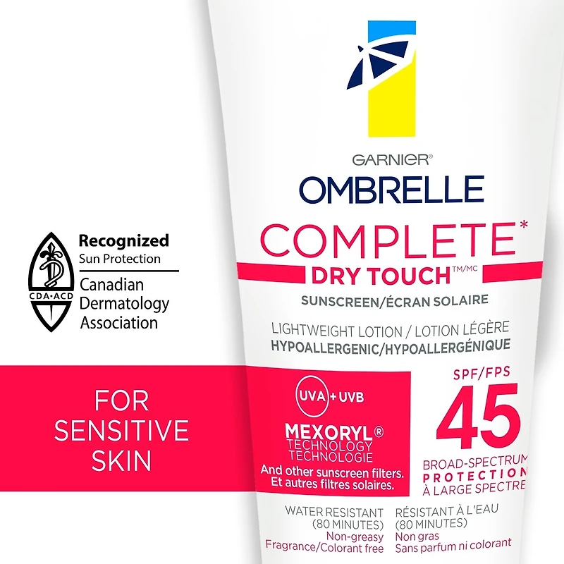 Dry Touch SPF 45 Face & Body Lotion Sunscreen