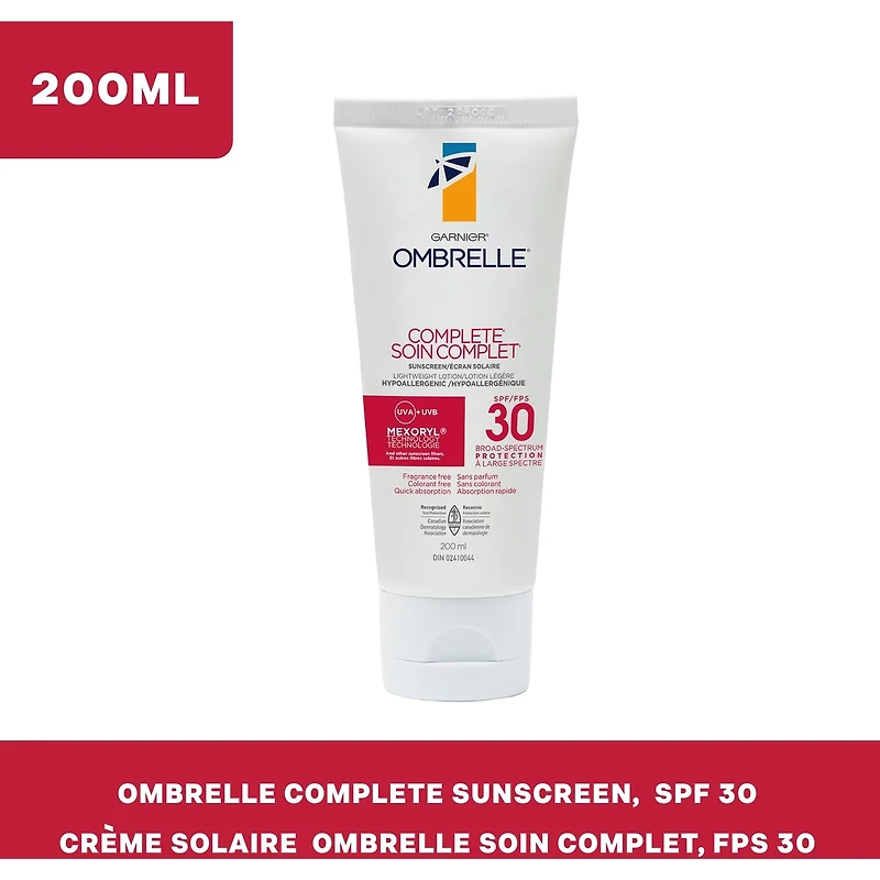 Lotion écran solaire complète SPF 30
