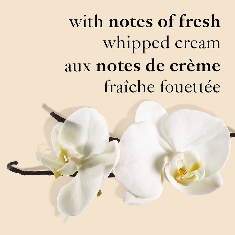 shampoing, gel douche et bain moussant fresh cream pour femme, nettoie, revitalise, adoucit la peau & les cheveux