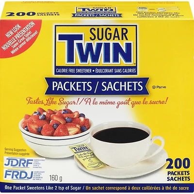 Édulcorant en sachets