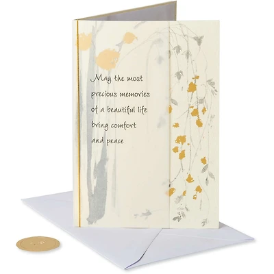 Papyrus Sympathy Card (Warm and Caring Thoughts)