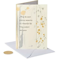 Papyrus Sympathy Card (Warm and Caring Thoughts)