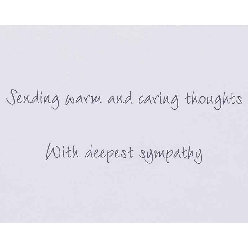 Papyrus Sympathy Card (Warm and Caring Thoughts)