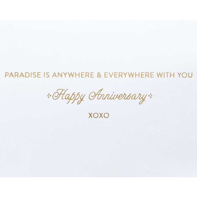 Papyrus Anniversary Card for Husband (Anywhere & Everywhere With You)