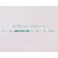 Carte d'anniversaire pour couple Papyrus (Le plus beau des couples)