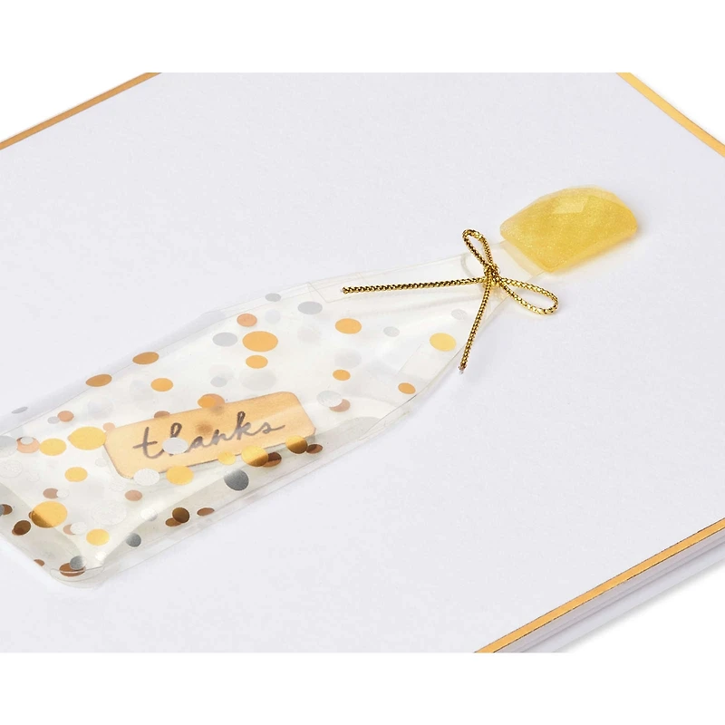 Papyrus Blank Thank You Card (Message in a Bottle)