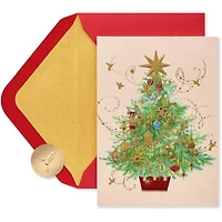 Carte de Noël (Arbre de Noël)