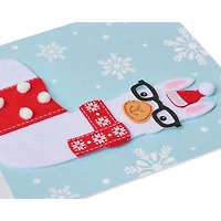 Carte des Fêtes amusantes (Lama fait à la main)