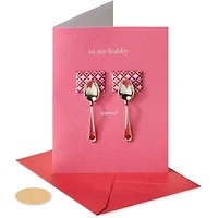 Funny Valentine’s Day Card for Husband (Spoons)