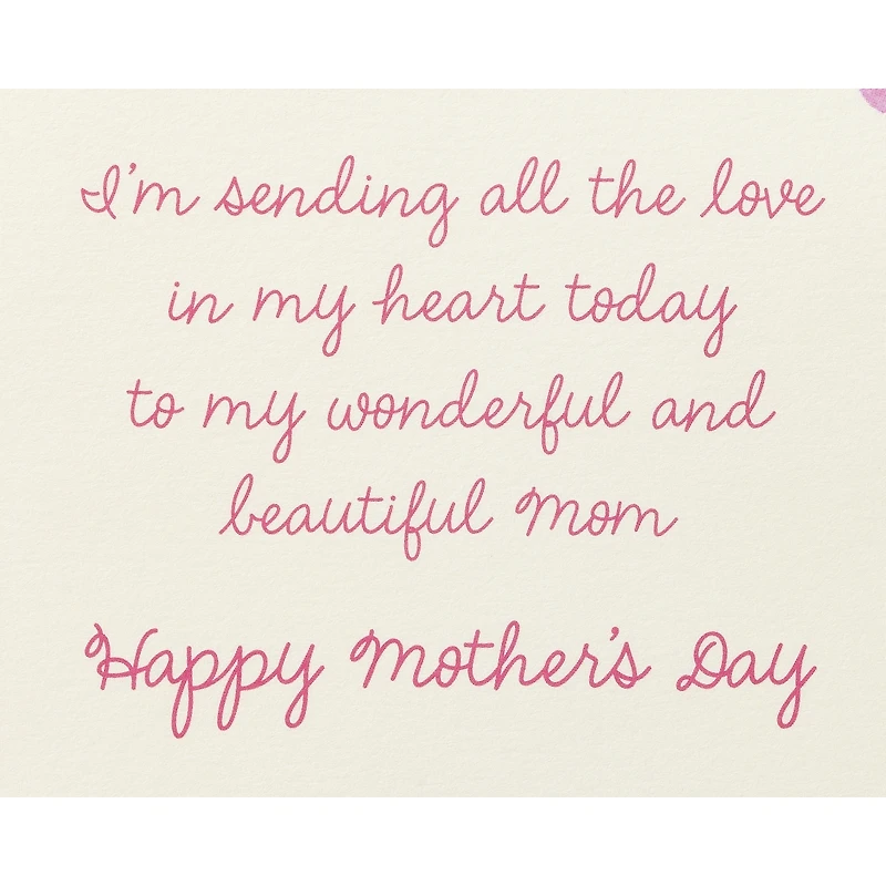 Mother's Day Card for Mom (Sending All The Love)