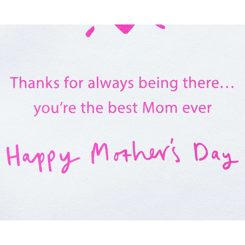 Carte Papyrus de la fête des Mères pour maman (Meilleure maman de tous les temps)