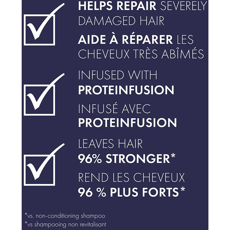 Revitalisant Réparateur pour cheveux secs et abîmés Nexxus Keraphix avec ProteinFusion avec protéine de kératine et riz noir 1 L