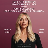 Nexxus  Purple Shampoo, hair care for colour treated Blonde or Silver hair Blonde Assure, Colour Toning - NO brassy yellow tones 251ML