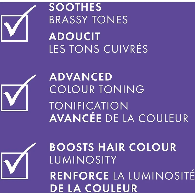 Blonde Assure® Revitalisant mauve pour reviver les nuances de violet
