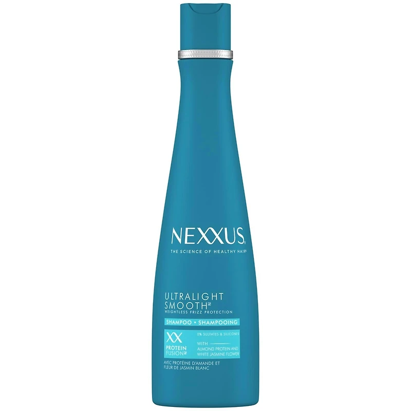 Shampooing pour cheveux secs et frisottés Ultralight Smooth Weightless Frizz Protection 0 % sulfates et silicones 400 ml