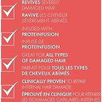 Revitalisant pour cheveux abîmés Amino Bond système réparateur de liaisons sans sulfate avec protéine de kératine et acides aminés