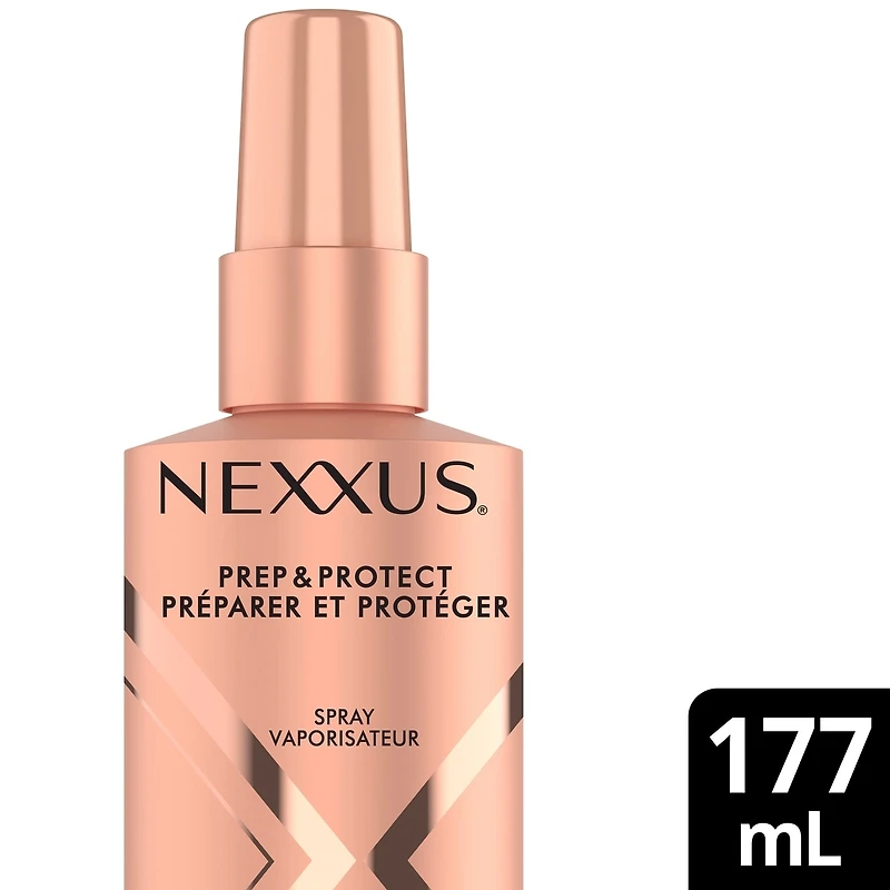 Nexxus Spray Thermo-Protecteur Préparation & Protection pour une protection contre la chaleur jusqu'à 230°C, avec Technologie StyleProtect 177mL