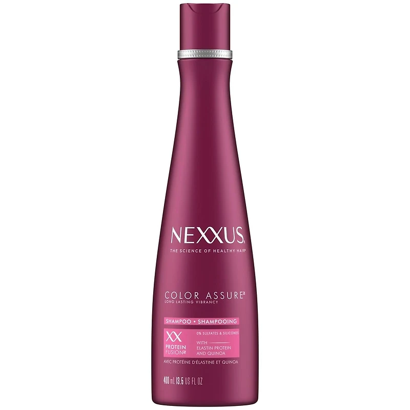 Nexxus Colour Assure Sulfate-Free Shampoo Hair Care For Colour Treated Hair made with Elastin Protein and Quinoa 400 ml