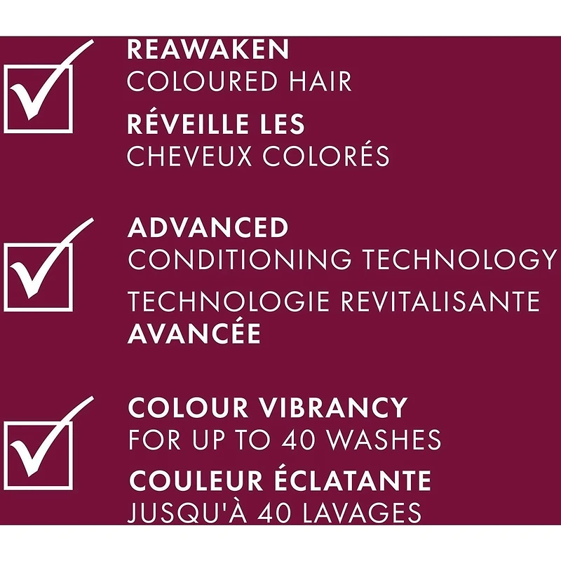 Nexxus Colour Assure Sulfate-Free Shampoo Hair Care For Colour Treated Hair made with Elastin Protein and Quinoa 400 ml