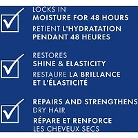 Nexxus  Revitalisant pour cheveux secs Humectress Hydratation des cheveux en profondeur pour une hydratation 24 h 400 ml