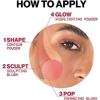 Palette Halo Sculpt + Glow Face – Pink Saturation