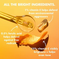 Sérum férulique avec vitamine C et E Bright Icon