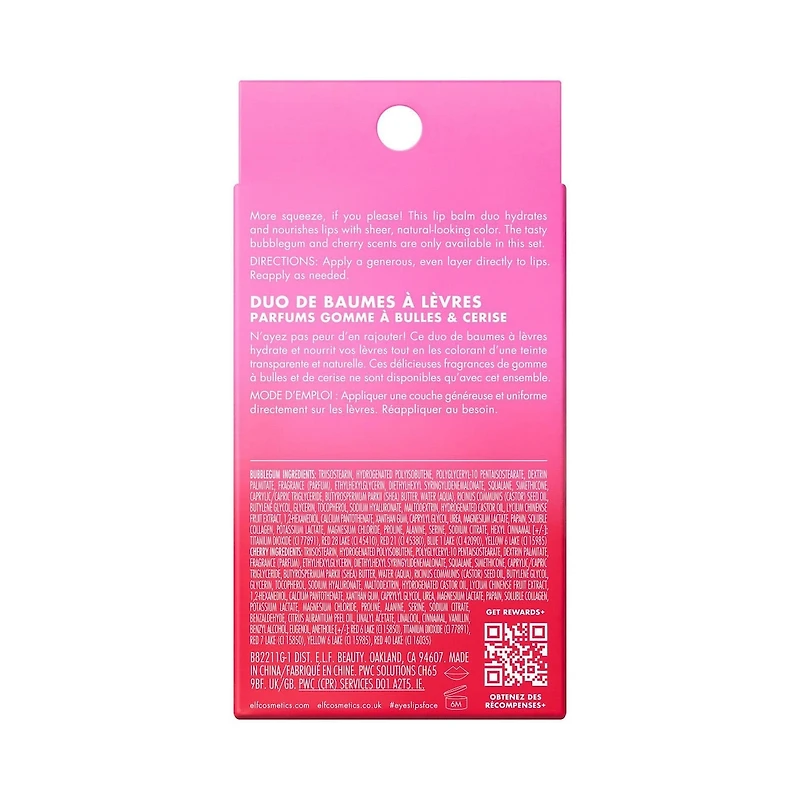 Squeeze Me More Lip Balm Duo