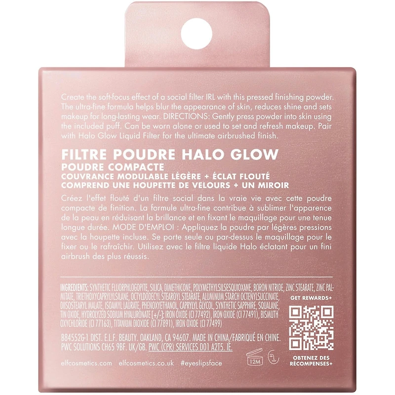Filtre poudre halo glow