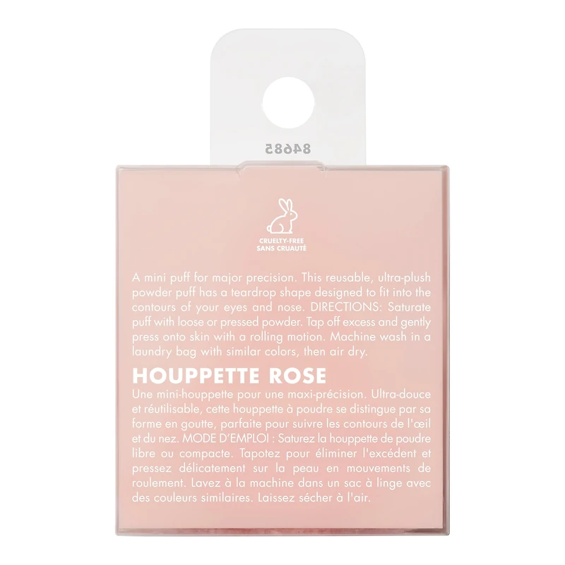 Houpette rose halo