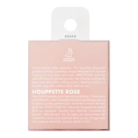 Houpette rose halo