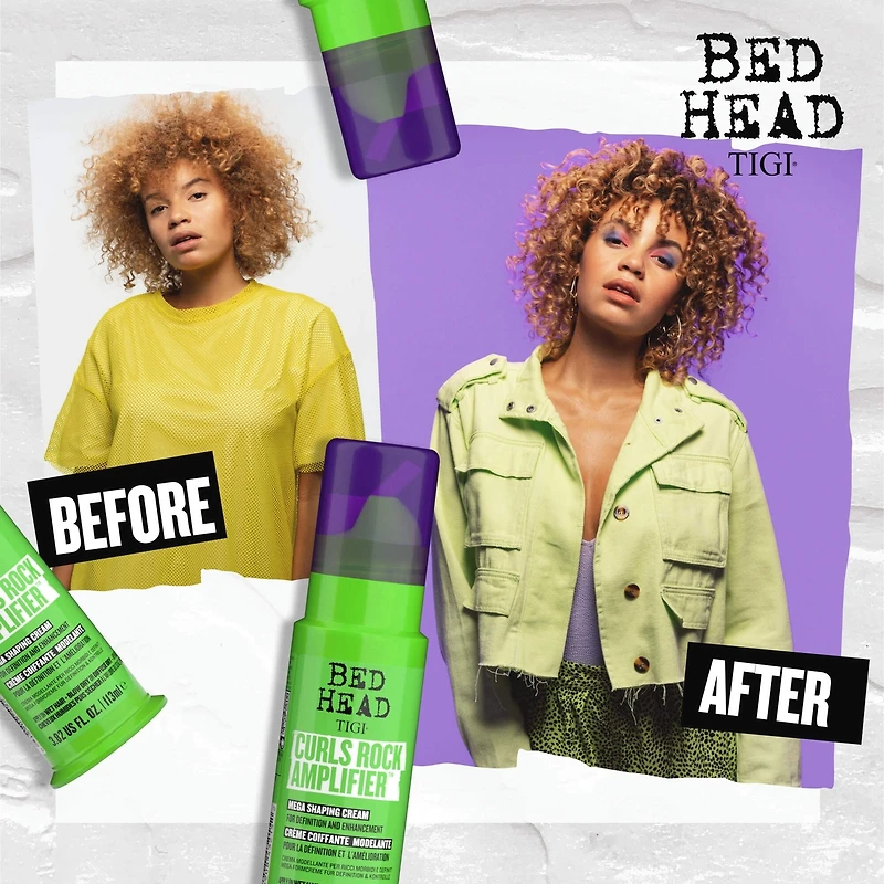 Curls Rock Amplifier Crème pour cheveux bouclés pour des boucles définies