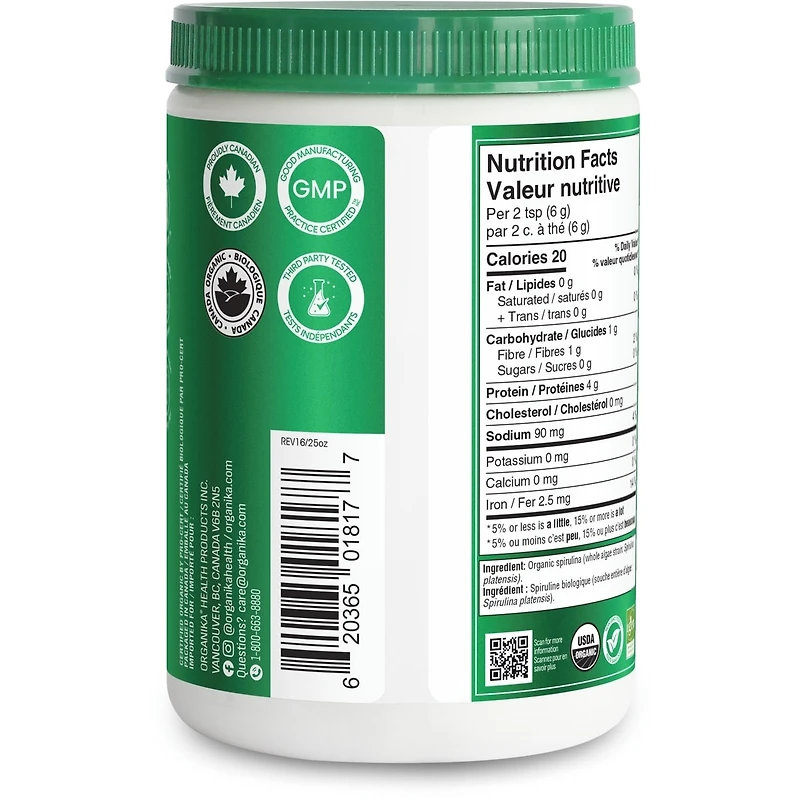 Spirulina Organic Powder