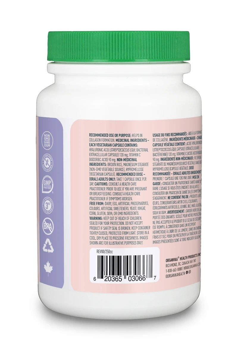 Acide hyaluronique avec C