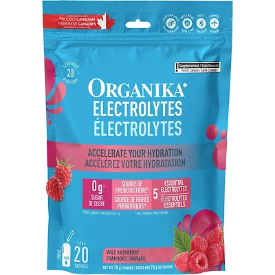 électrolyte framboise sauvage